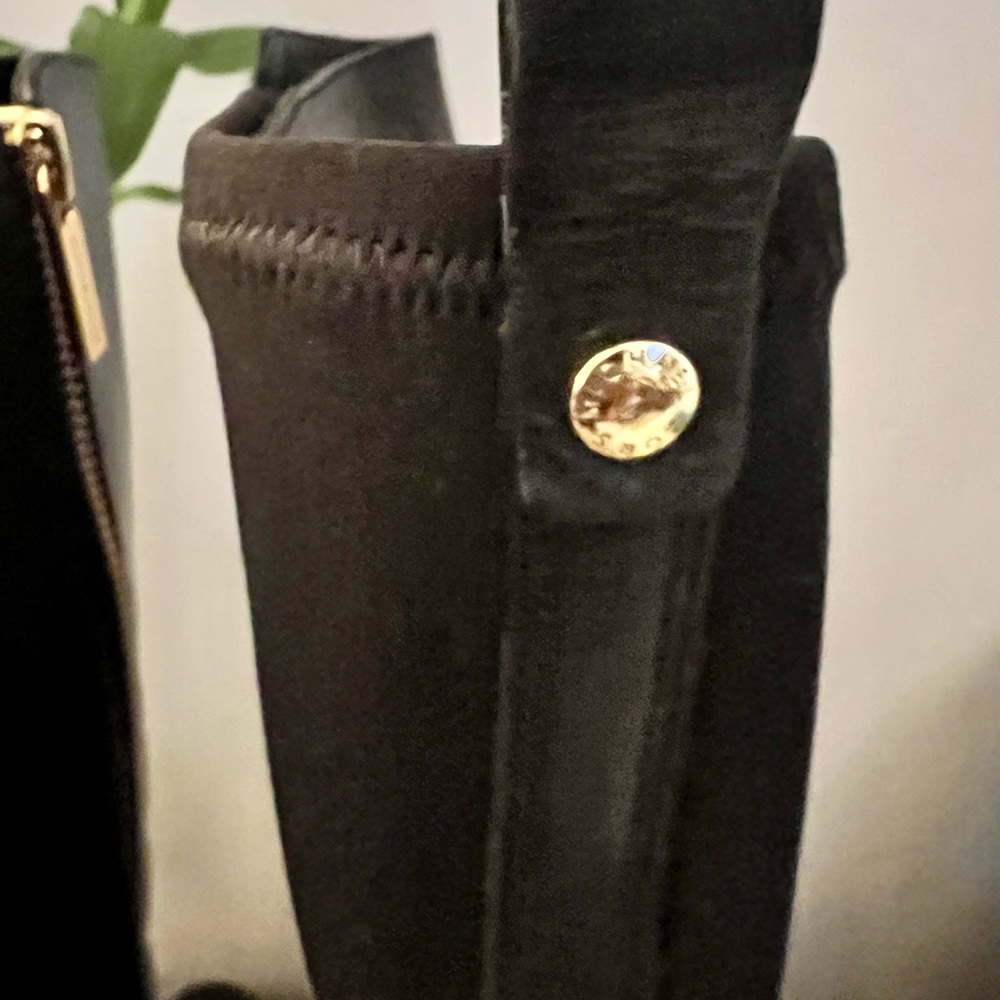Michael Kors Arley Genuine Leather Riding Boots Sz 8 - Picture 5 of 15